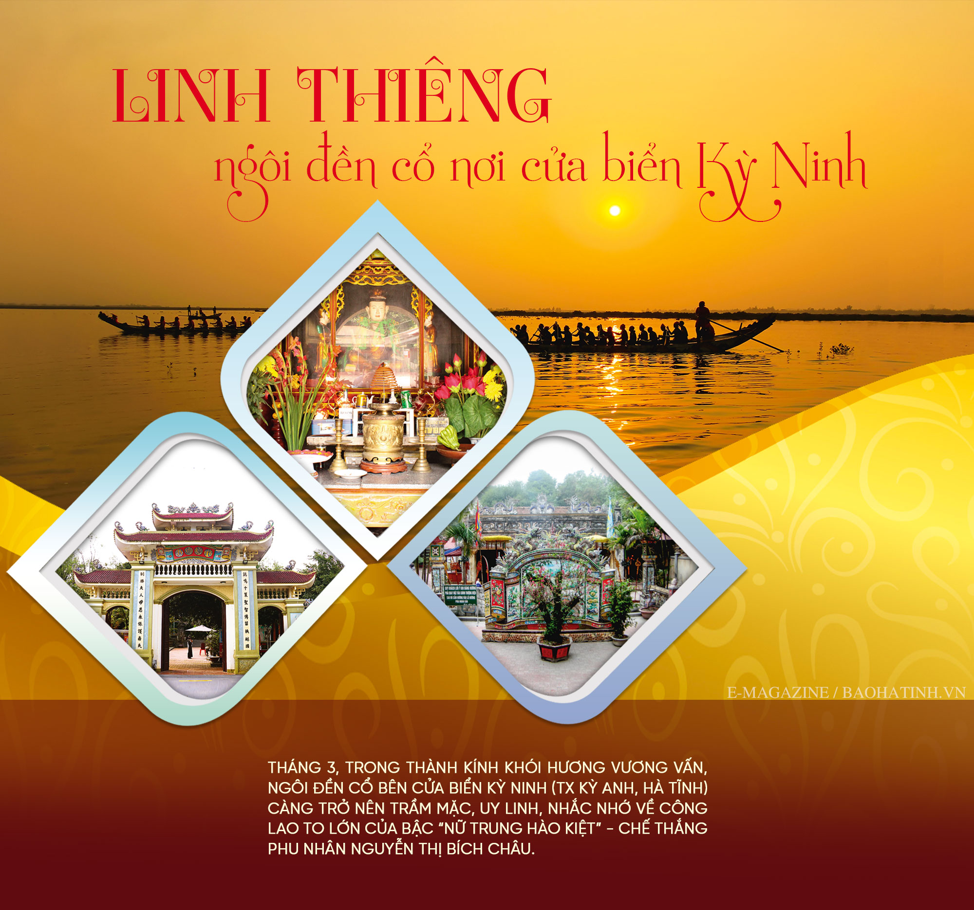 Linh thiêng ngôi đền cổ nơi cửa biển Hà Tĩnh