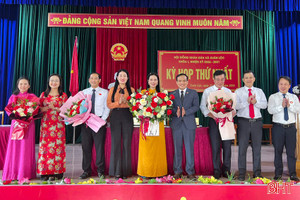 HĐND xã Xuân Lộc họp kỳ thứ nhất, bầu các chức danh chủ chốt