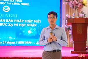 Phổ biến văn bản pháp luật mới về an toàn bức xạ và hạt nhân