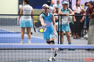 Khởi tranh Giải Pickleball nữ doanh nhân Hà Tĩnh