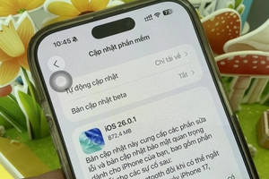 Cập nhật iOS 26.0.1 để sửa loạt lỗi trên iPhone