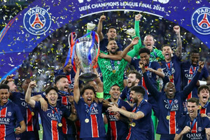 Thắng Inter 5-0, PSG lần đầu vô địch Champions League