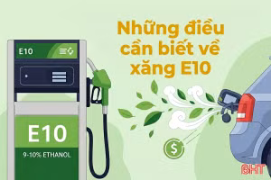 [Infographic] Những điều cần biết về xăng E10