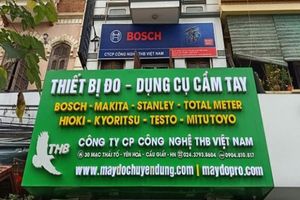 Đại lý máy đo khoảng cách Bosch uy tín, chính hãng tại Việt Nam
