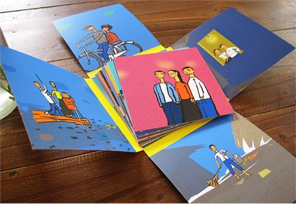 Bộ tranh postcard do chính tác giả Nguyễn Nhật Ánh lựa chọn sẽ là những món quà ý nghĩa dành cho các fan của bộ truyện tại buổi ký tặng sách trong khuôn khổ Hội sách TP HCM lần thứ 9.