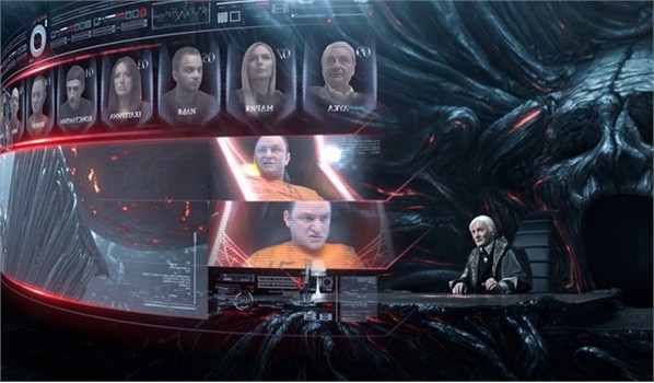 Game show Mafia trở thành trò chơi sinh tử trong tương lai, khiến người chơi có thể phải đánh đổi cả sinh mạng. Ảnh: Golden Screen Game show Mafia trở thành trò chơi sinh tử trong tương lai, khiến người chơi có thể phải đánh đổi cả sinh mạng. Ảnh: Golden Screen