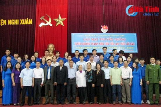 Các thế hệ cán bộ Đoàn huyện Nghi Xuân qua các thời kỳ