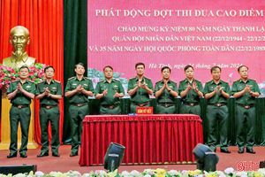 BĐBP Hà Tĩnh phát động thi đua cao điểm trong toàn lực lượng
