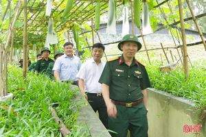 Kiểm tra công tác chuẩn bị diễn tập diễn tập khu vực phòng thủ ở Hương Khê, Can Lộc