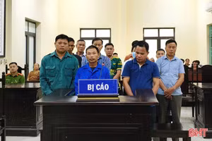 Đánh bài liêng sau tiệc tất niên, 11 bị cáo lĩnh án