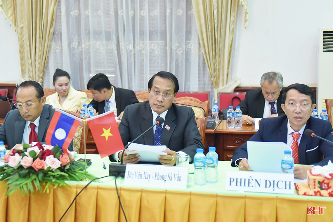 Hà Tĩnh - Khăm Muộn phát triển quan hệ hợp tác toàn diện trên nhiều lĩnh vực