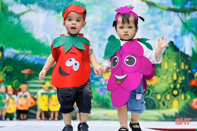 Hoá trang ngộ nghĩnh cùng các bạn nhỏ Trí Đức