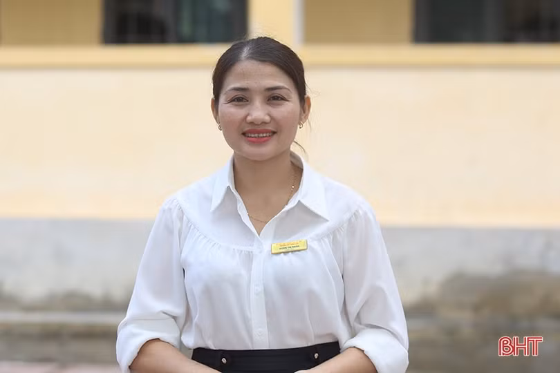Cô giáo dành trọn tâm huyết với học trò trên miền “đất lửa” Đồng Lộc