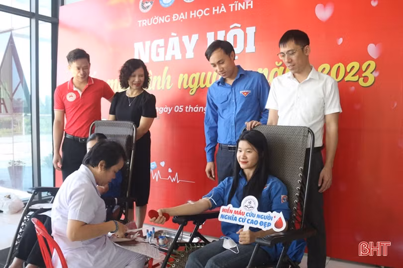 Ngày “Chủ nhật đỏ” tại Hà Tĩnh thu về 668 đơn vị máu