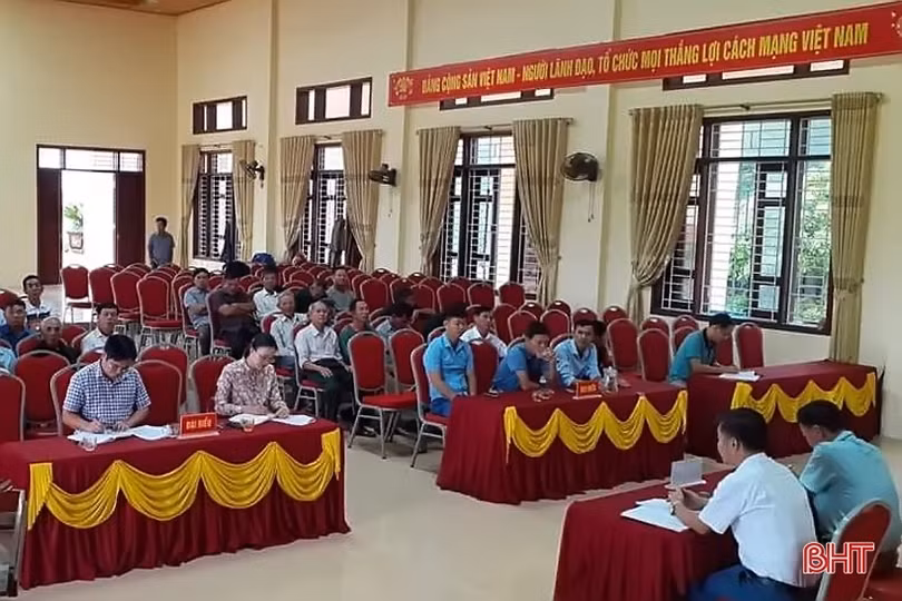 Hoạt động đối thoại giúp Lộc Hà kịp thời tháo gỡ vướng mắc từ cơ sở