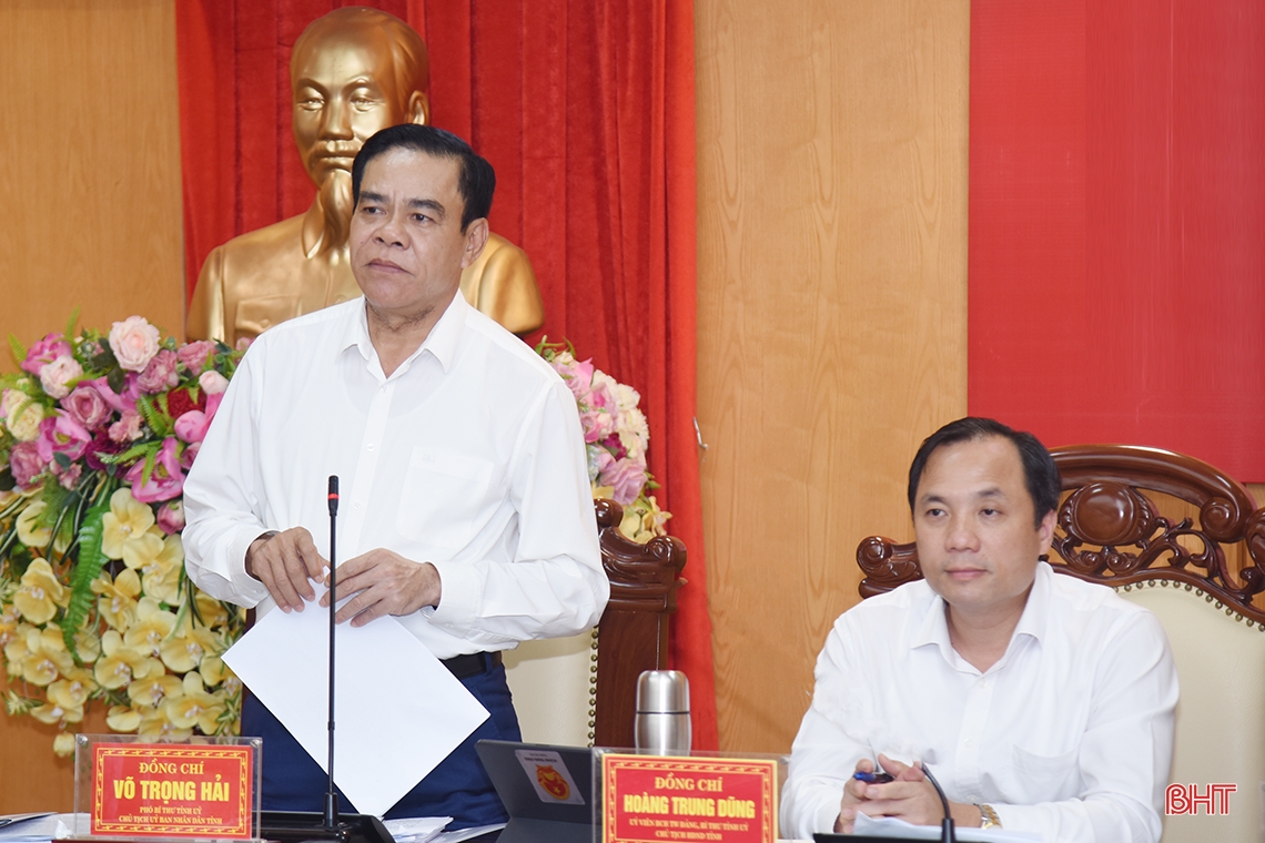 Hà Tĩnh tập trung thực hiện quy hoạch tỉnh và các nghị quyết chuyên đề đã ban hành