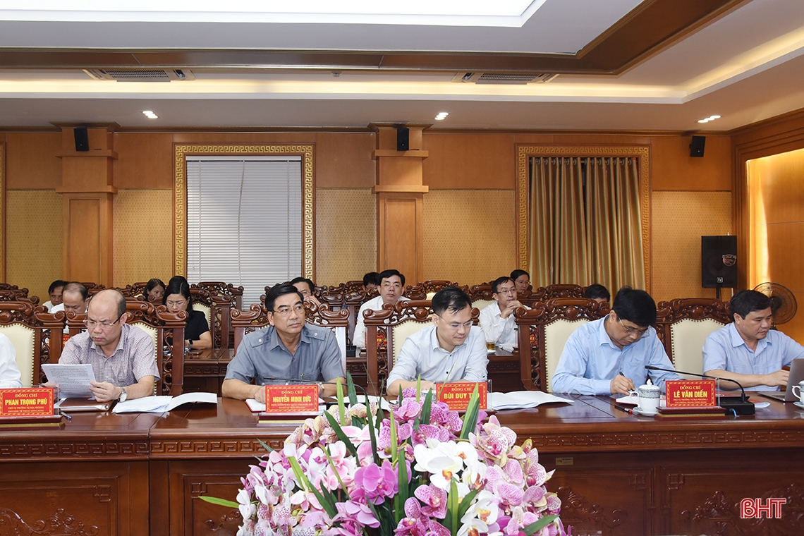 Hà Tĩnh tập trung thực hiện quy hoạch tỉnh và các nghị quyết chuyên đề đã ban hành