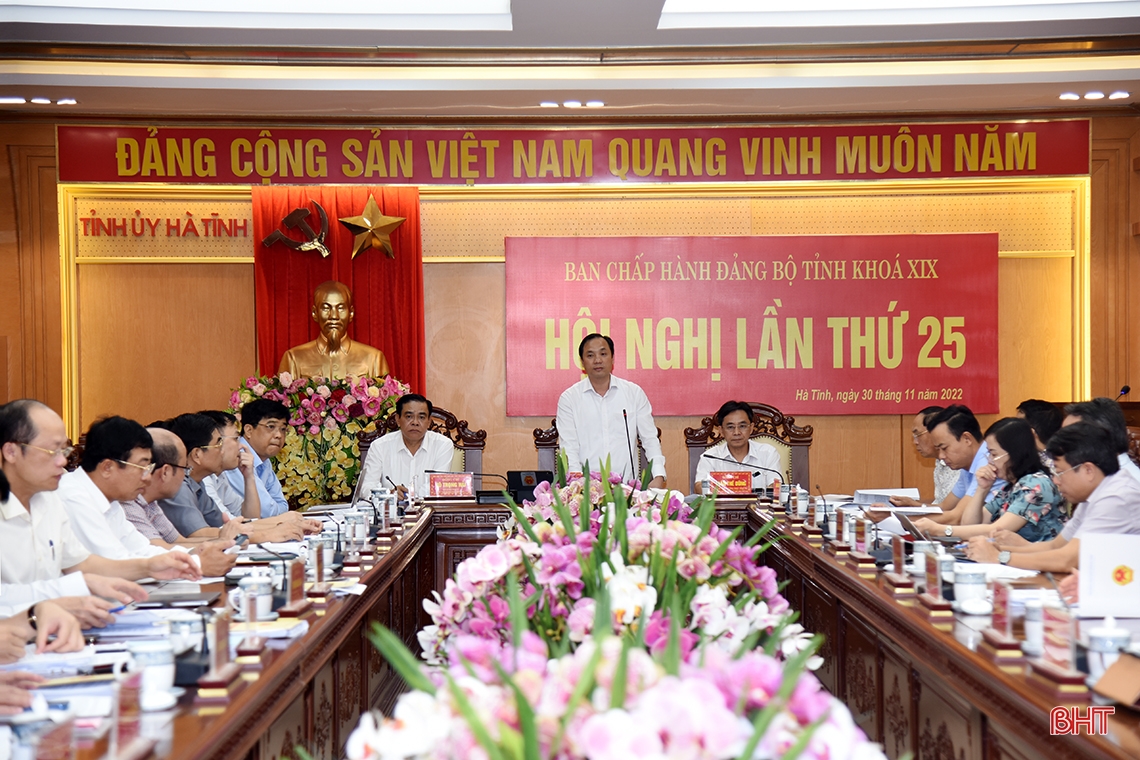 Hà Tĩnh tập trung thực hiện quy hoạch tỉnh và các nghị quyết chuyên đề đã ban hành