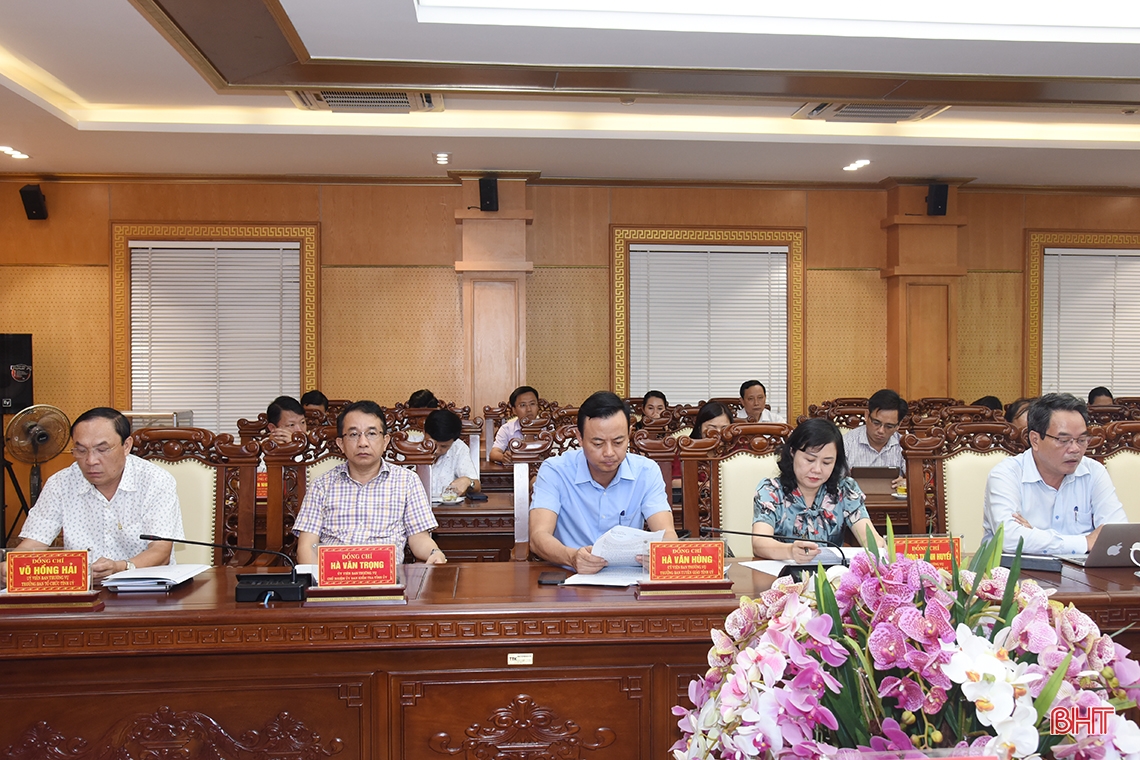 Hà Tĩnh tập trung thực hiện quy hoạch tỉnh và các nghị quyết chuyên đề đã ban hành