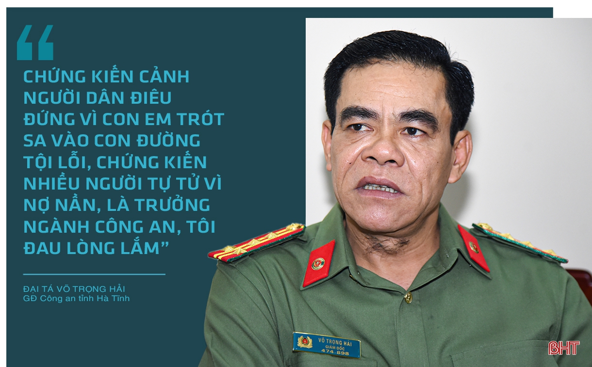 Công an Hà Tĩnh giữ bình yên cho muôn nhà
