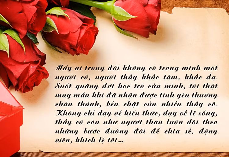 Mênh mang tình nghĩa thầy trò…