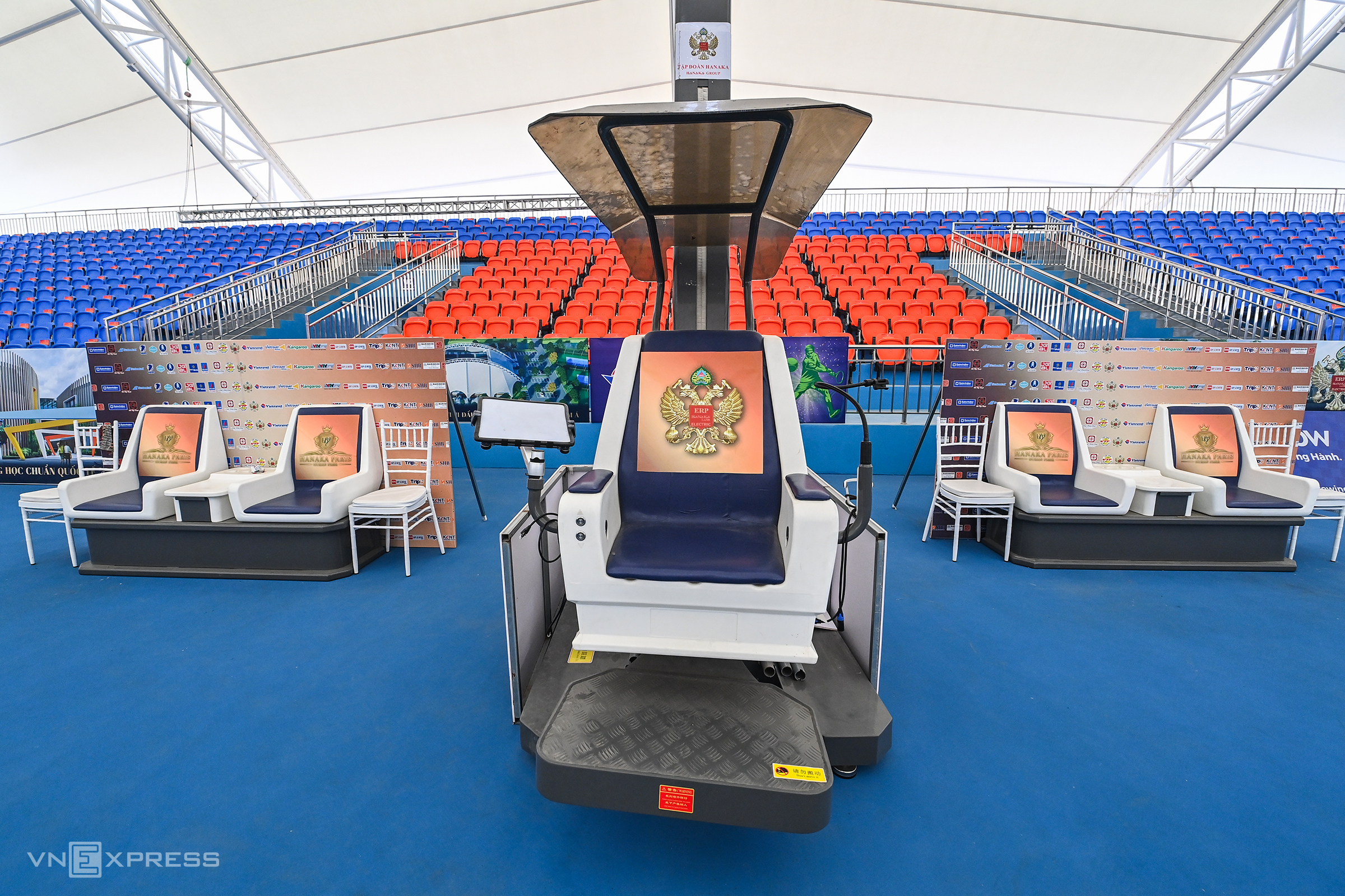 Tổ hợp sân quần vợt 120 tỷ đồng ở SEA Games 31