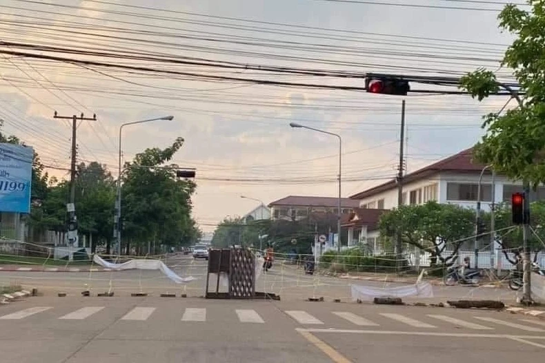 Tỉnh Khammuan của Lào giáp Hà Tĩnh có số ca mắc mới COVID-19 cao kỷ lục