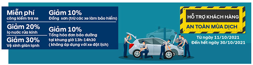 Hyundai Hà Tĩnh thực hiện chương trình khuyến mại “hỗ trợ khách hàng - an toàn mùa dịch”