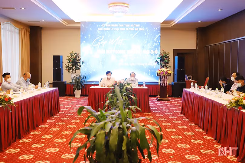 Lãnh đạo Hà Tĩnh ghi nhận nỗ lực trong sản xuất kinh doanh của cộng đồng doanh nghiệp