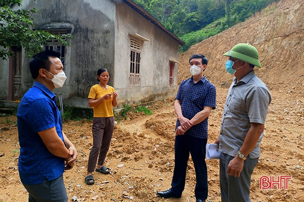 Hương Sơn xác định 20 vùng có nguy cơ sạt lở đất