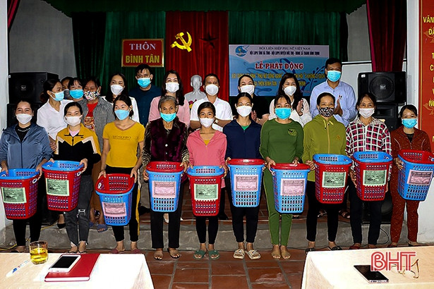 Hội viên, phụ nữ Hà Tĩnh nhiều hoạt động ý nghĩa hướng tới ngày thành lập Hội LHPN Việt Nam