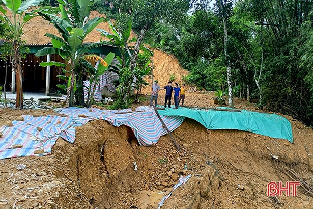 Hương Sơn xác định 20 vùng có nguy cơ sạt lở đất
