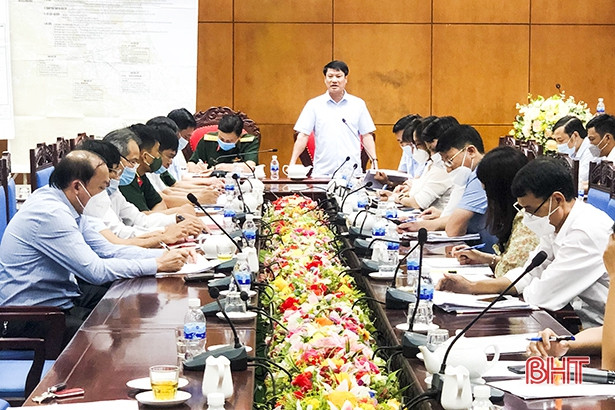 Đức Thọ soát xét công tác diễn tập phòng chống lụt bão, tìm kiếm cứu nạn ảnh 3 Đức Thọ soát xét công tác diễn tập phòng chống lụt bão, tìm kiếm cứu nạn