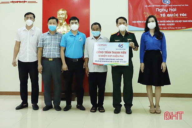 Nhiều hoạt động thiết thực tại ngày hội Tôi yêu Tổ quốc tôi” ở TP Hà Tĩnh