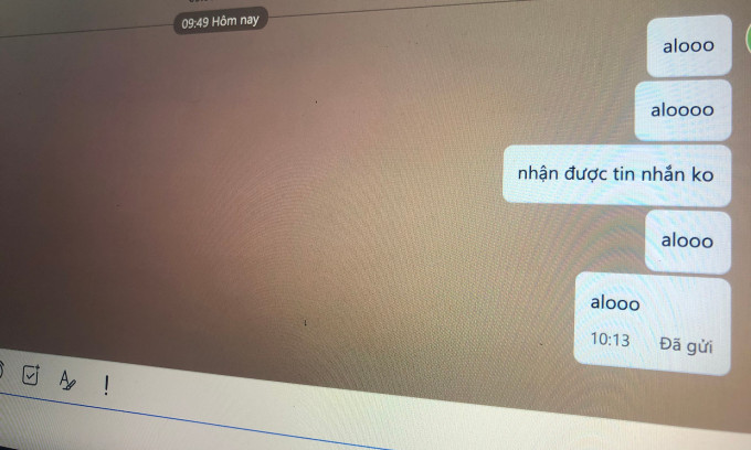 Zalo dính lỗi trên nền tảng cho máy tính