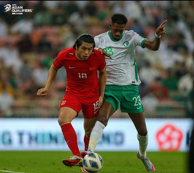 Saudi Arabia 3-2 Trung Quốc: VAR không giúp Trung Quốc có điểm