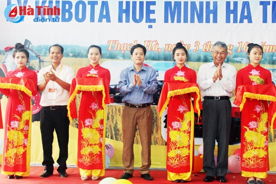 Khai trương đại lý máy phục vụ sản xuất nông nghiệp Kubota ảnh 1