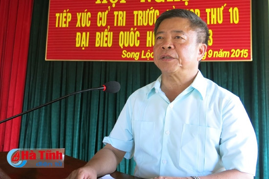bi thu tinh uy vo kim cu va doan dbqh tinh tiep xuc cu tri can loc