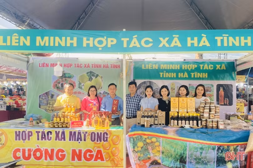 HTX Hà Tĩnh tham gia hội chợ thương mại miền Trung - Tây Nguyên và miền Nam
