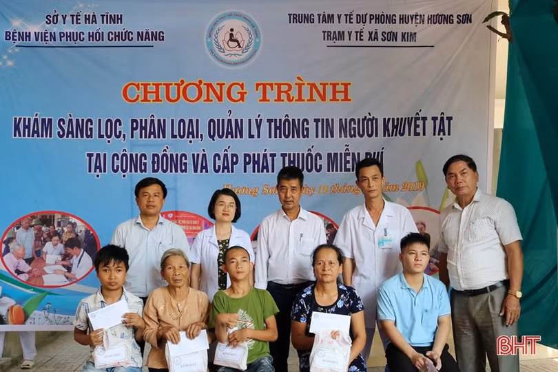 Mạng lưới phục hồi chức năng dựa vào cộng đồng phủ khắp Hà Tĩnh
