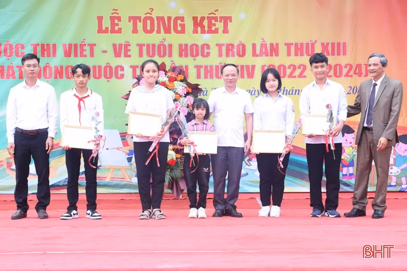 25 tác phẩm đạt giải Cuộc thi Viết - vẽ tuổi học trò Hà Tĩnh lần thứ XIII