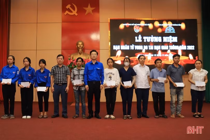 Hà Tĩnh tưởng niệm các nạn nhân tử vong do tai nạn giao thông