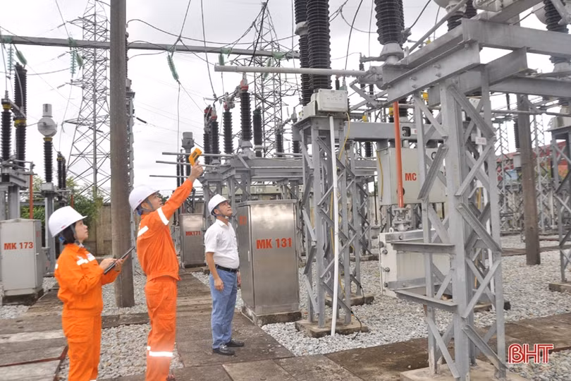 Chuyển đổi số trong vận hành hệ thống lưới điện 110kV ở Hà Tĩnh