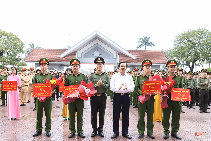 UBND tỉnh Hà Tĩnh chỉ thị thực hiện đợt cao điểm tấn công, trấn áp tội phạm