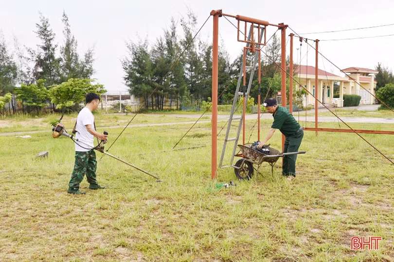 Những mái nhà chung chính quy, sạch đẹp nơi biên cương Hà Tĩnh