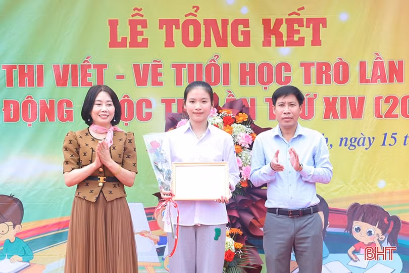 25 tác phẩm đạt giải Cuộc thi Viết - vẽ tuổi học trò Hà Tĩnh lần thứ XIII