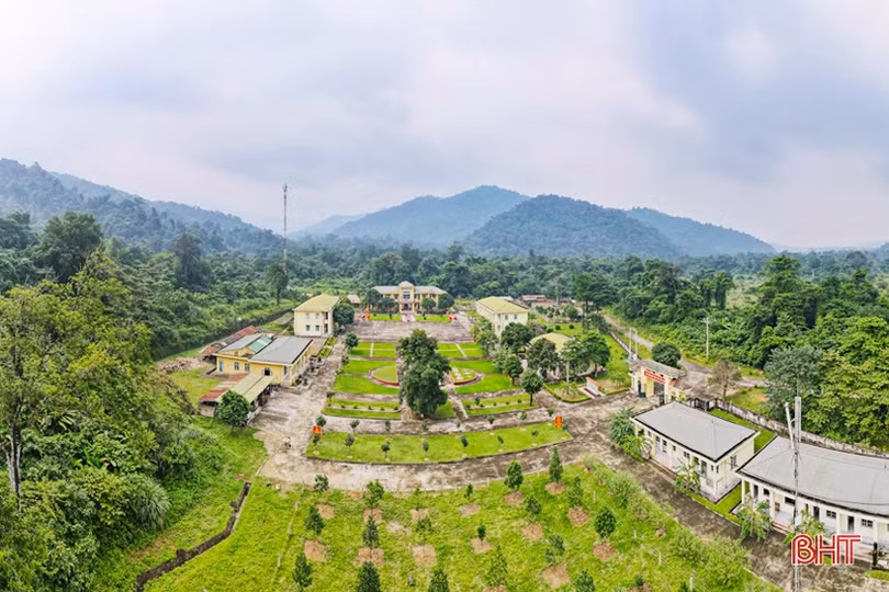 Những mái nhà chung chính quy, sạch đẹp nơi biên cương Hà Tĩnh