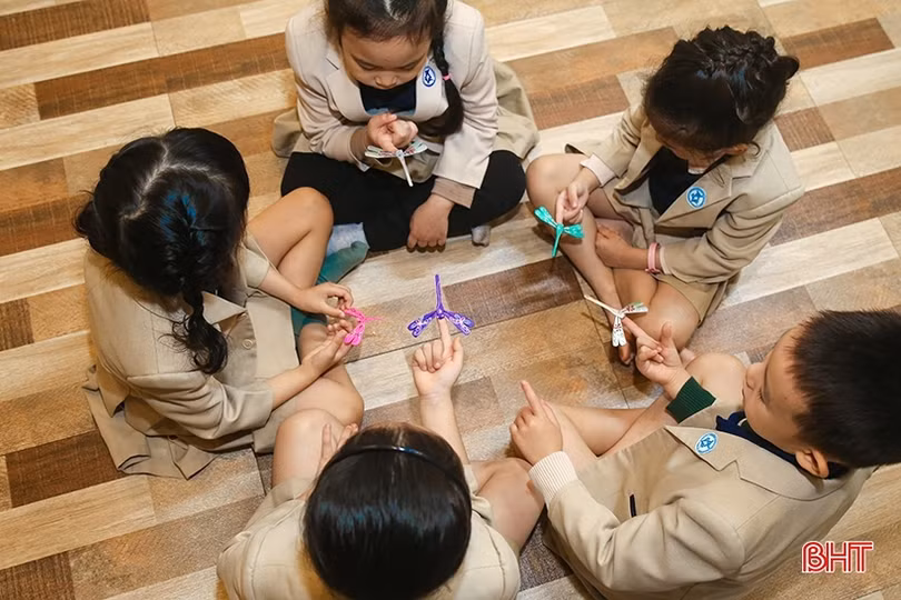 Nữ hiệu trưởng tâm huyết đưa phương pháp giáo dục hiện đại đến với trẻ mầm non Hà Tĩnh