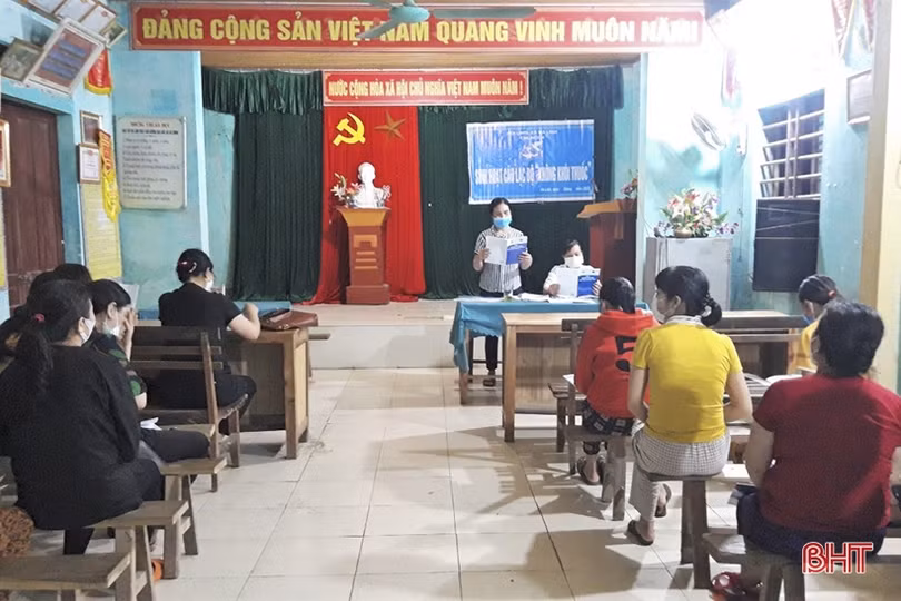 Phụ nữ Hà Tĩnh tích cực lan tỏa thông điệp “sức khỏe không thuốc lá”