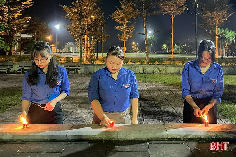 Tuổi trẻ Hà Tĩnh tưởng niệm 91 năm ngày hy sinh của Anh hùng liệt sỹ Lý Tự Trọng